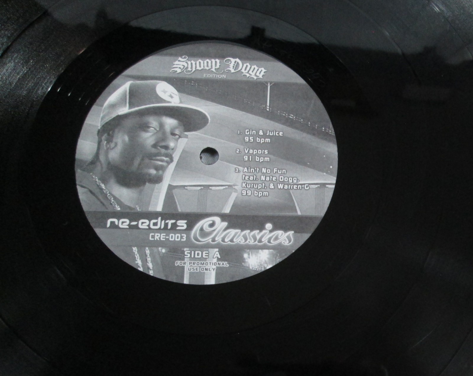 SNOOP DOGG Snoop Dogg Edition 12″ Vinyl 2005 Classic Re-Edits gin & juice PROMO