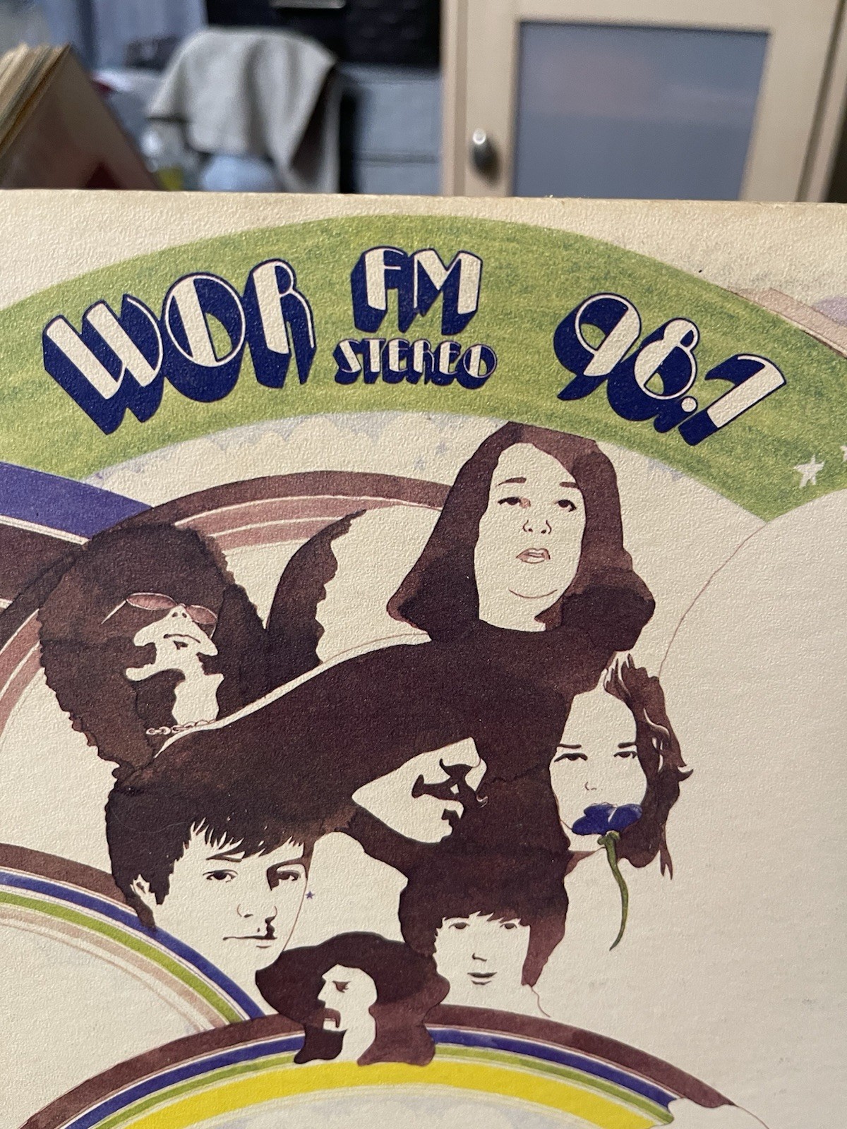 WOR FM STEREO 98.7 SOLID GOLD DOUBLE VINYL LP PACKED WITH SOLID GOLD HITS!