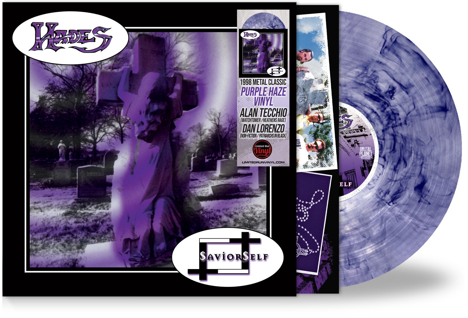 Hades – $avior$elf (Purple Haze Vinyl, 2024, Brutal Planet) Power/Thrash!