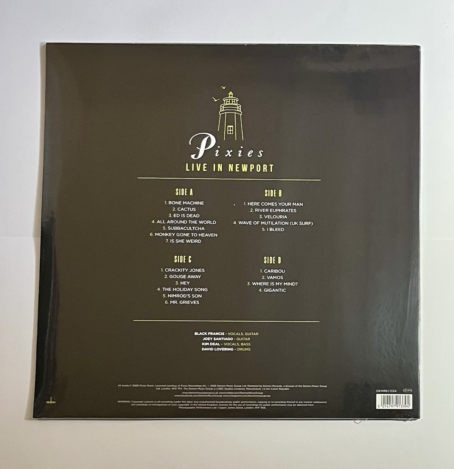 Pixies – Live In Newport LP RSD 2026, Record Store Day Limited Ed, NEW & SEALED