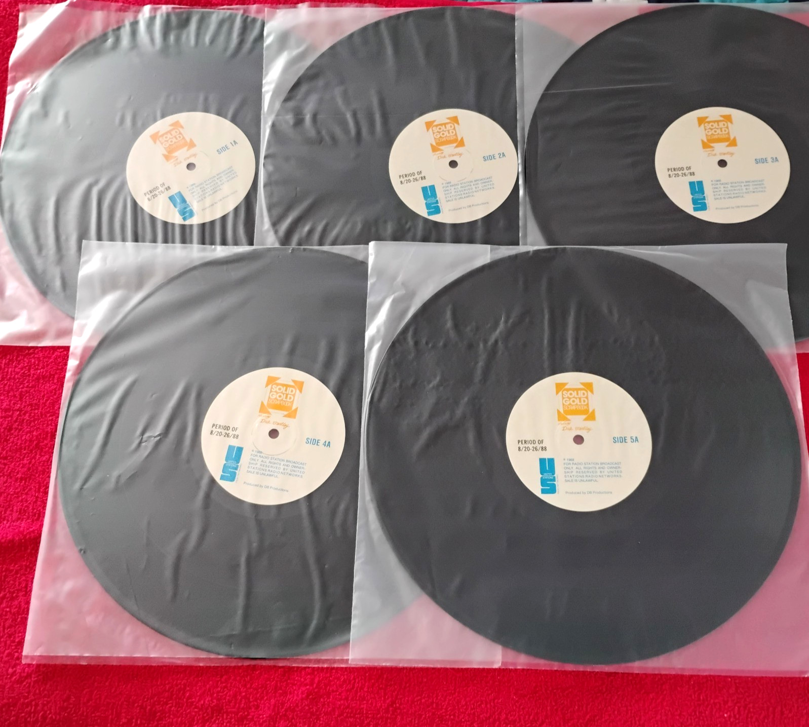 Solid Gold Scrapbook W/Dick Bartley 5LPS August 22-26 1988