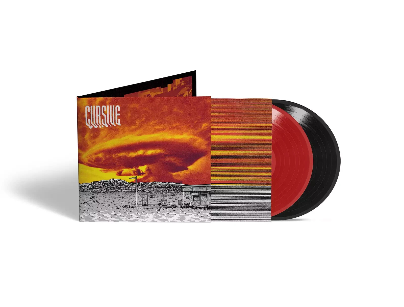 Cursive – Devourer – BRAND NEW RED/BLACK VINYL LP – Free US Shipping