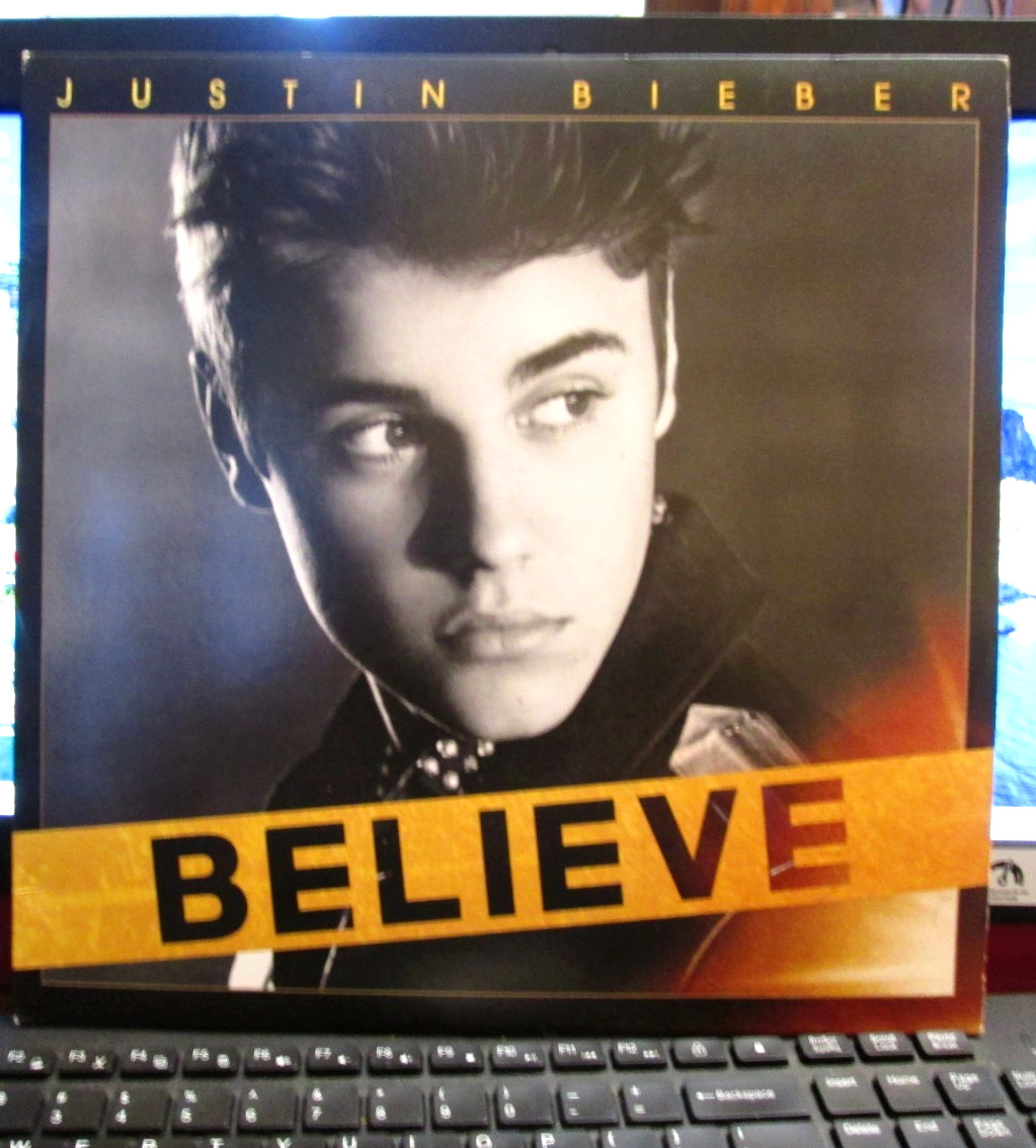 Justin Bieber: Believe 2016 Electronic Hip Hop Funk Pop Original Vinyl Record