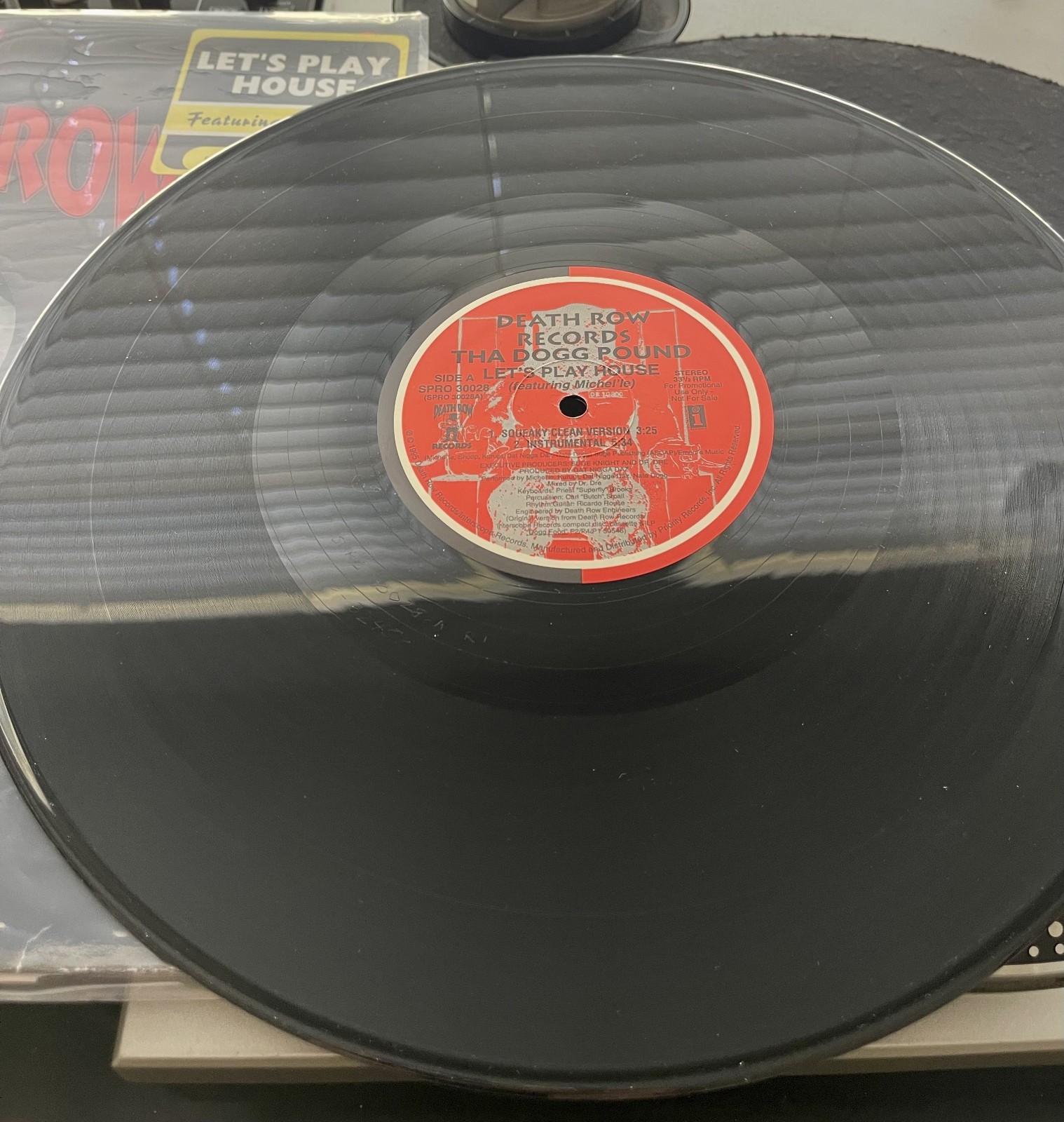 Tha Dogg Pound – Let’s Play House OG 1995 Press 12″ PROMO in OG Cover VG+/VG+
