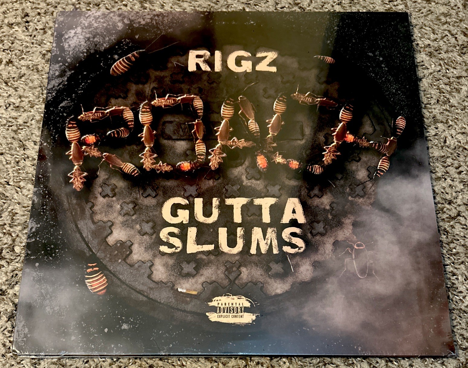 RIGZ Roach Gutta Slums LP Picture Disc Vinyl 164/175 Da Cloth Mooch M.A.V SEALED