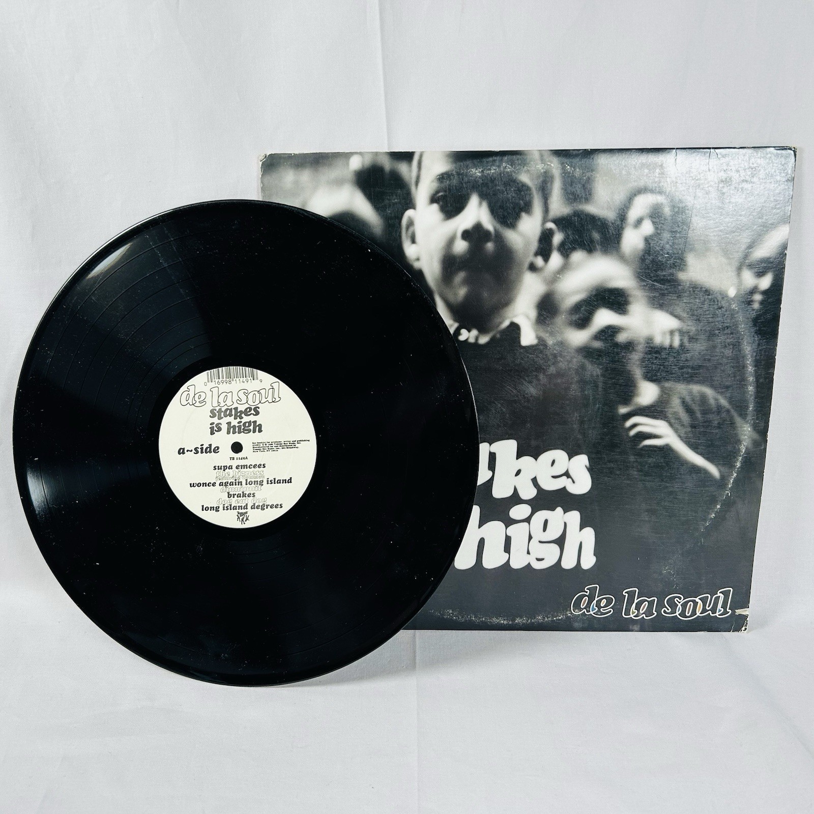 De La Soul Stakes Is High ’96 LP US Original Promo 12″ 1996 OG Tommy Boy VIDEO