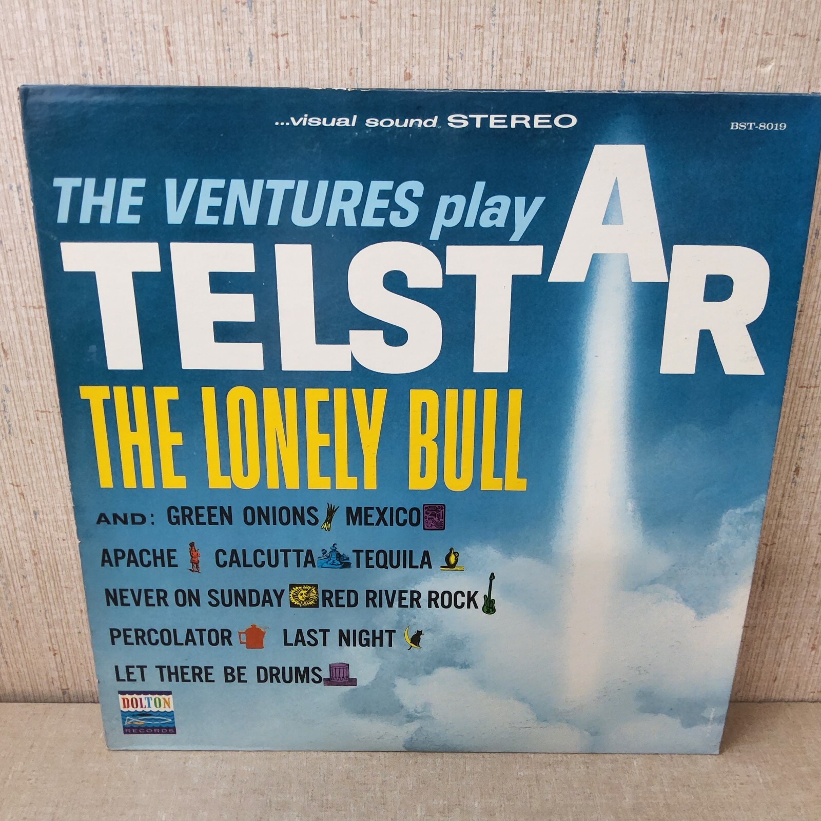 The Ventures Play Telstar The Lonely Bull LP Record