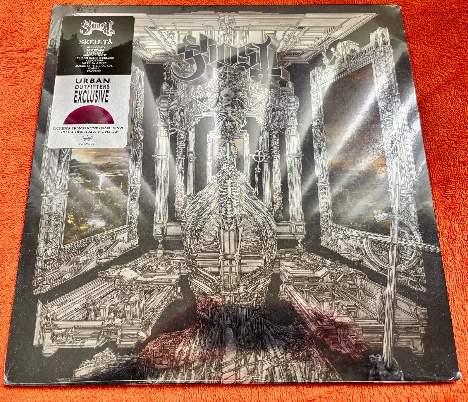 GHOST Skeleta 2025 Translucent Grape Vinyl NEW SEALED Urban Outfitters Free Ship