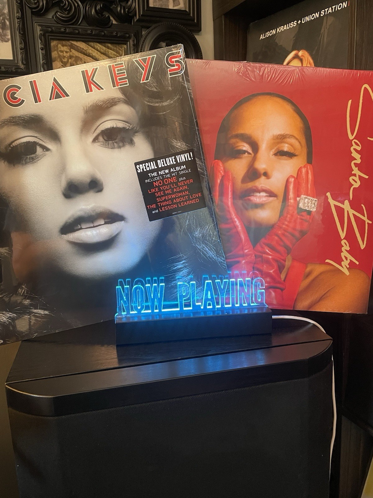 Alicia Keys Lot-As I Am Vinyl LP (Sealed/New) And Santa Baby- Christmas LP New
