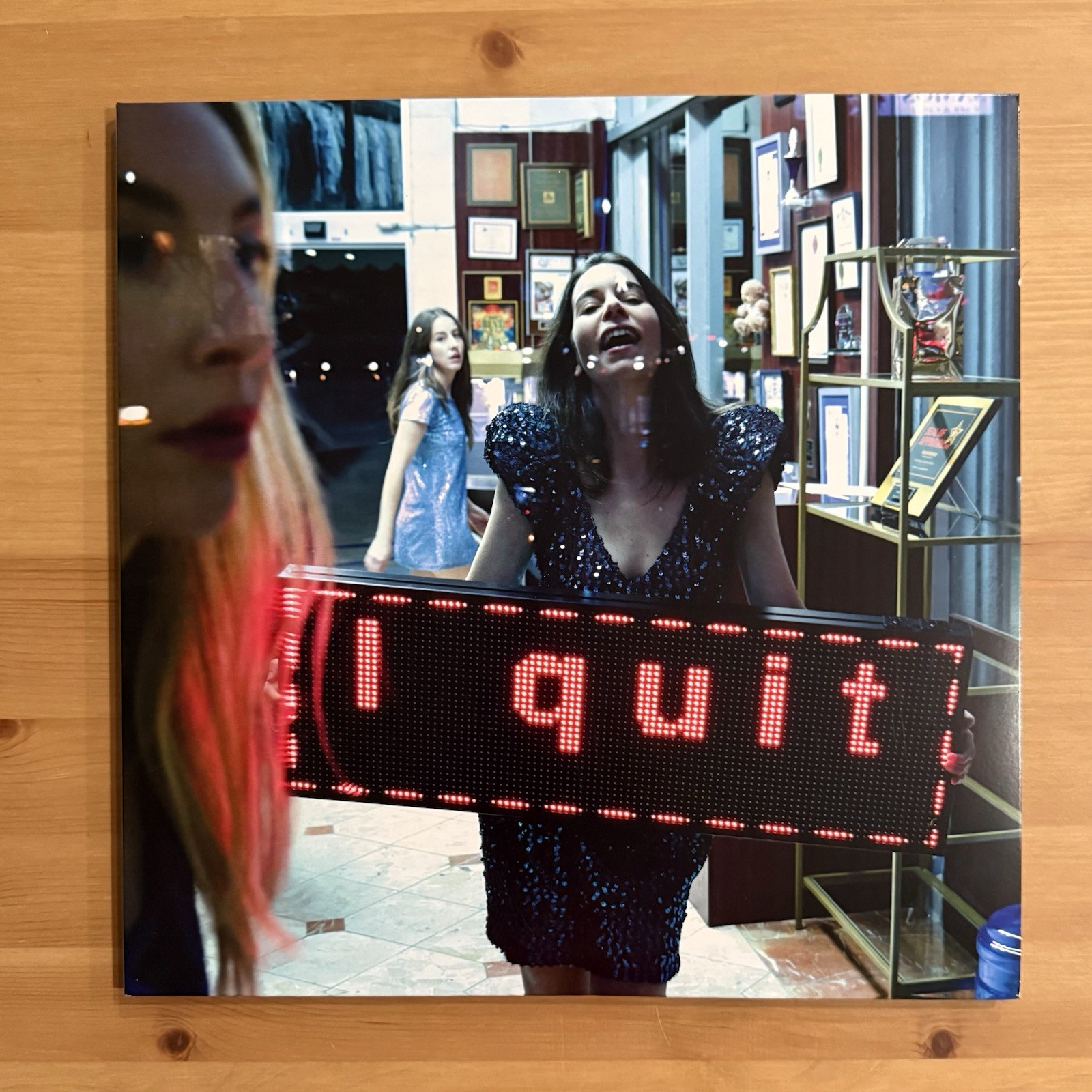 HAIM – I Quit Vinyl Sea Glass Black Pink 2LP Numbered /3000 🐚 RARE – SOLD OUT!