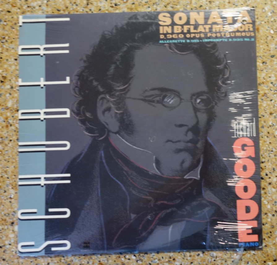SEALED Vinyl LP Richard Goode SCHUBERT Sonata In B-Flat Major Nonesuch 9 79124-1