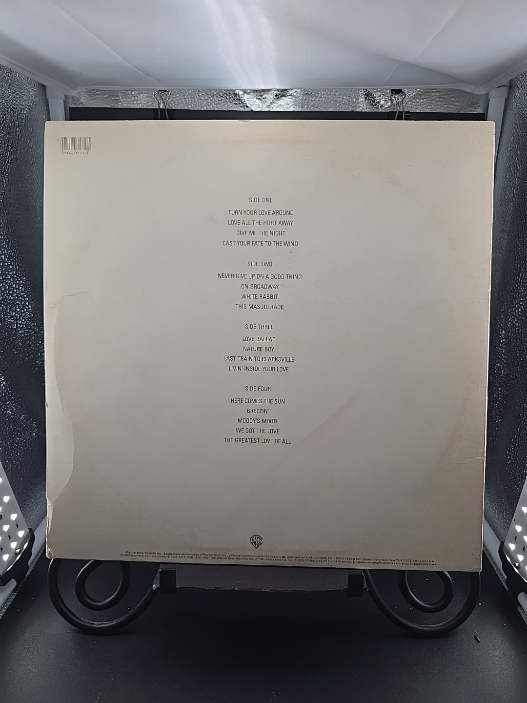 George Benson Collection 2LP 1981 WB 2HW 3577 Allied Press PHOTO BOOK VG/VG+