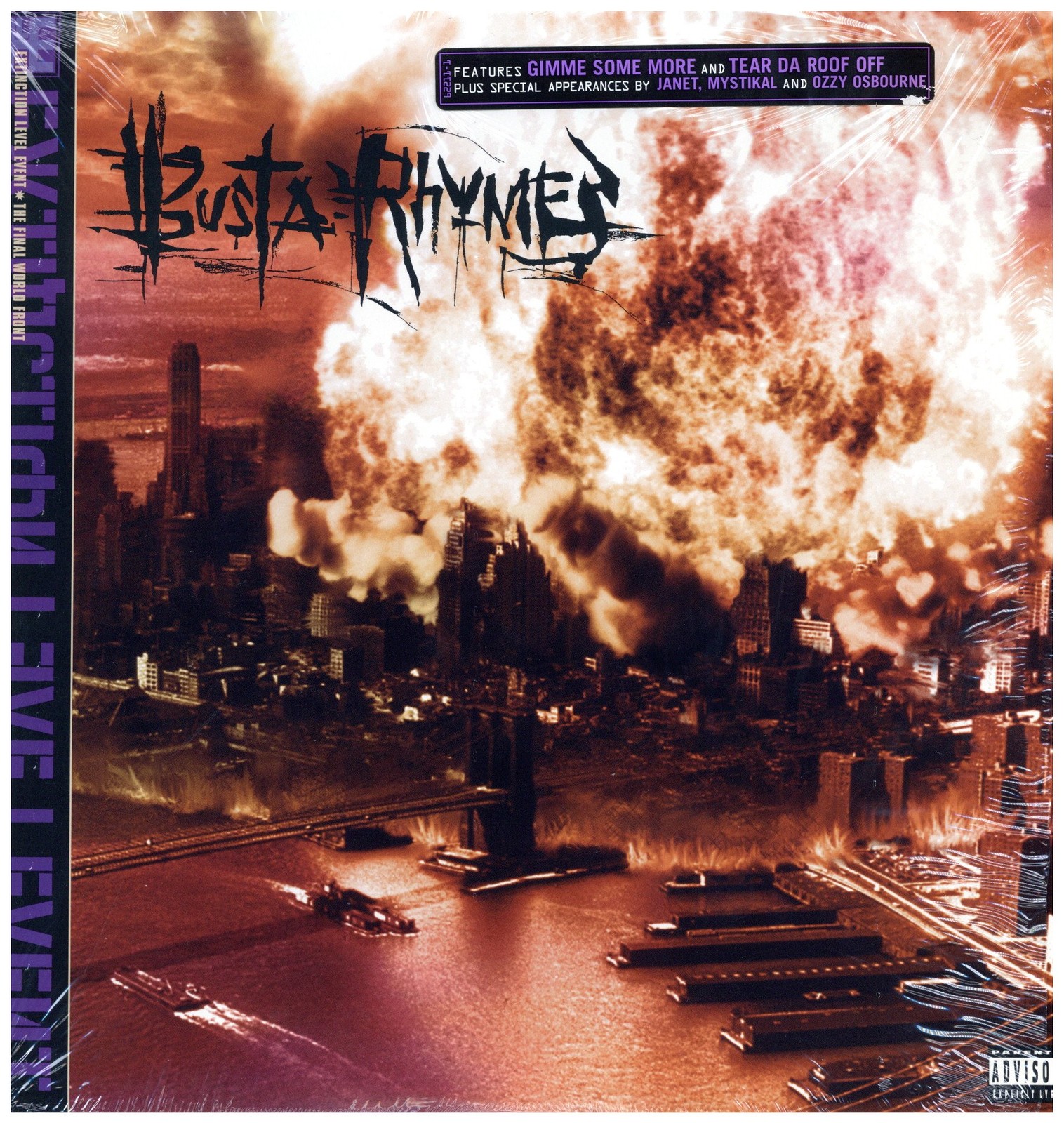 Busta Rhymes – Extinction Level Event FinalWorldFront ’98 2xLP US ORG!EX+/EX W/S