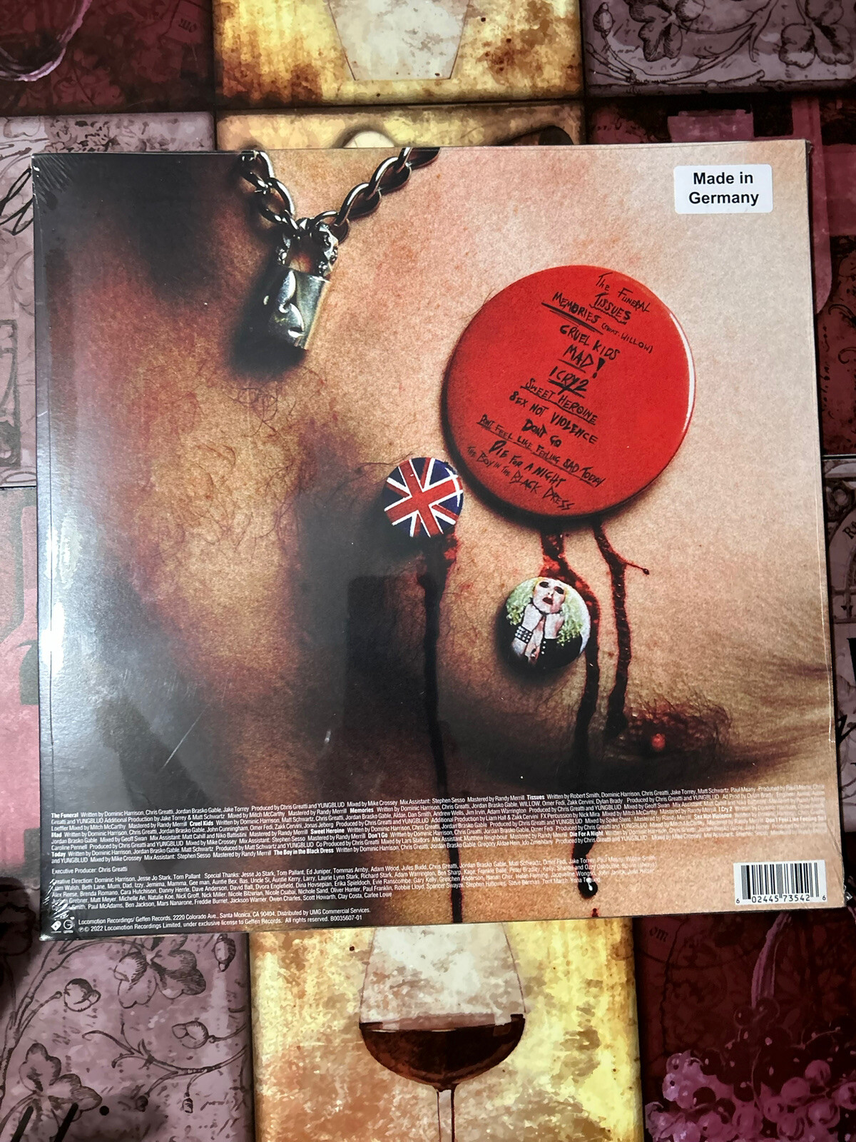 Machine Gun Kelly Mainstream Sellout Exclusive Grey Colored Vinyl LP + Litho