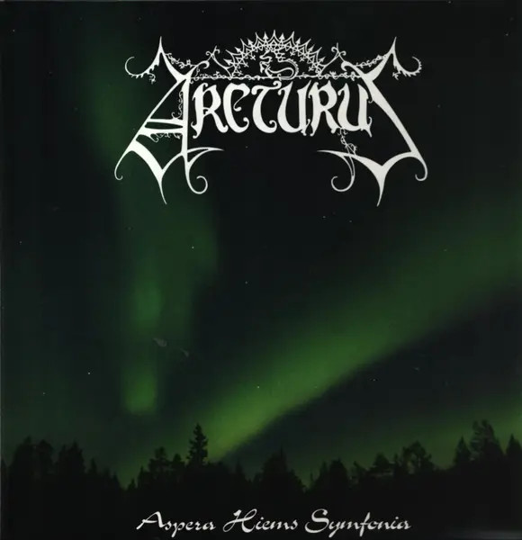 Arcturus Aspera Hiems Symfonia LP Gatefold Bright Green Black Marble Vinyl