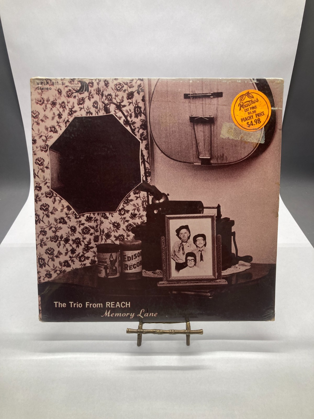 The Trio From Reach Memory Lane Vinyl LP 1974 Voyager Record Sealed VRLP 311-S