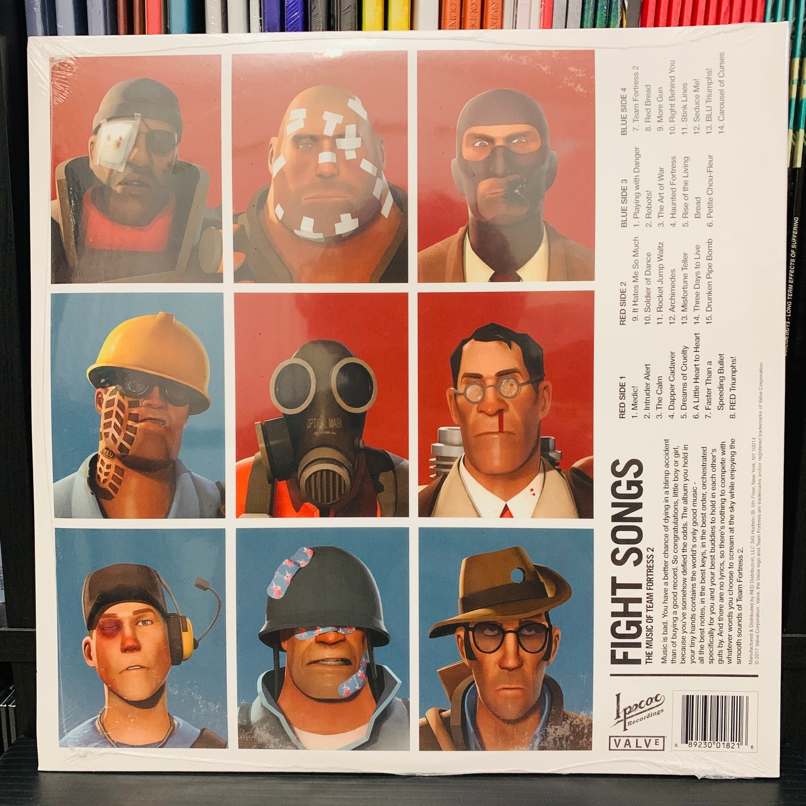 Valve Studio Orchestra – Fight Songs: The Music Of Team Fortress 2 Vinyl LP OST
