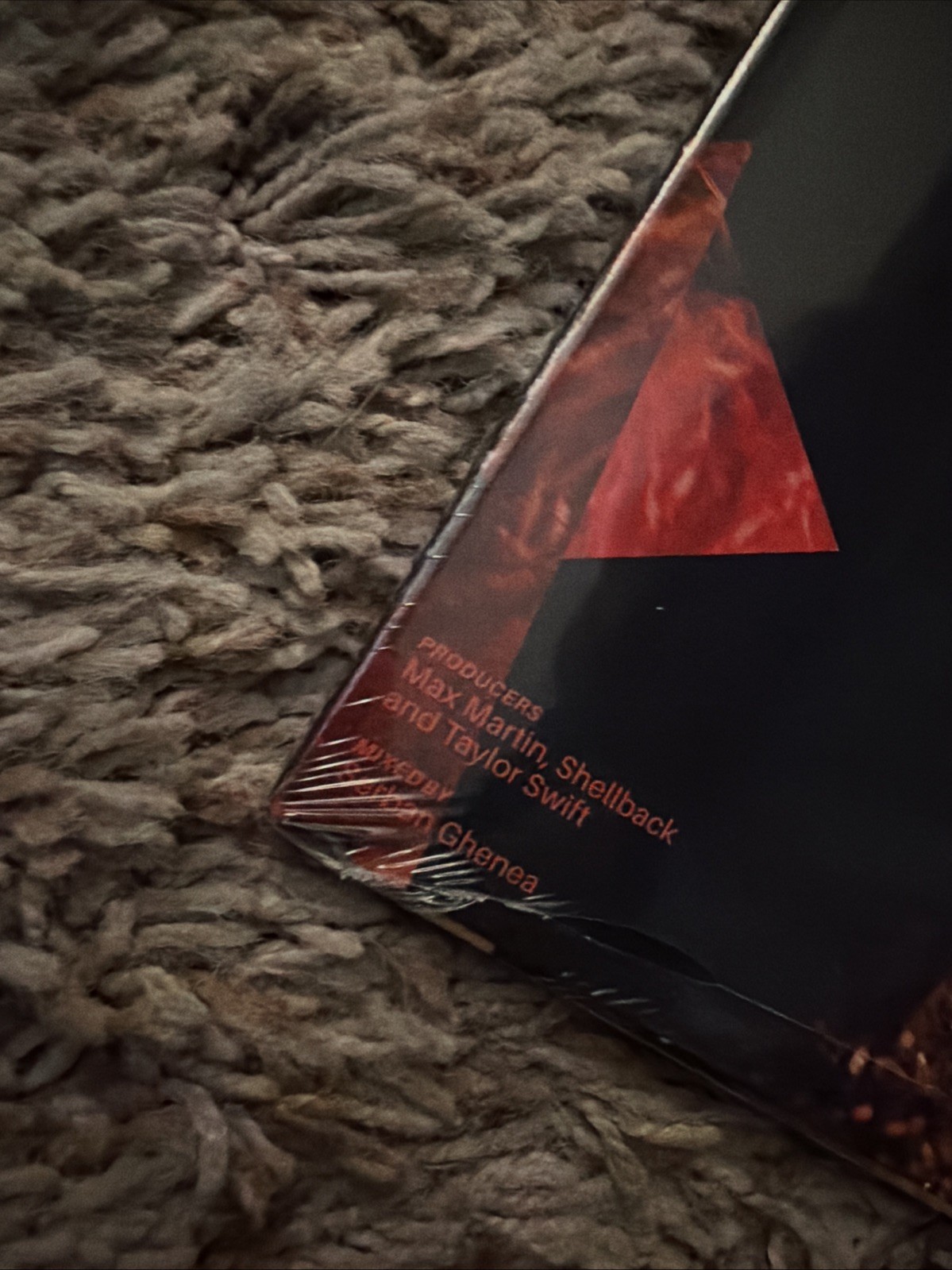 Taylor Swift – The Life of a Showgirl Portofino Orange Glitter Vinyl New Sealed