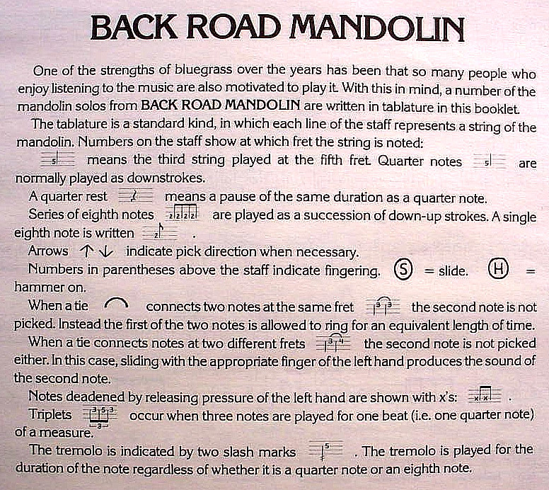 JACK TOTTLE – Back Road Mandolin – ’76 Rounder NM bluegrass LP + tabs booklet