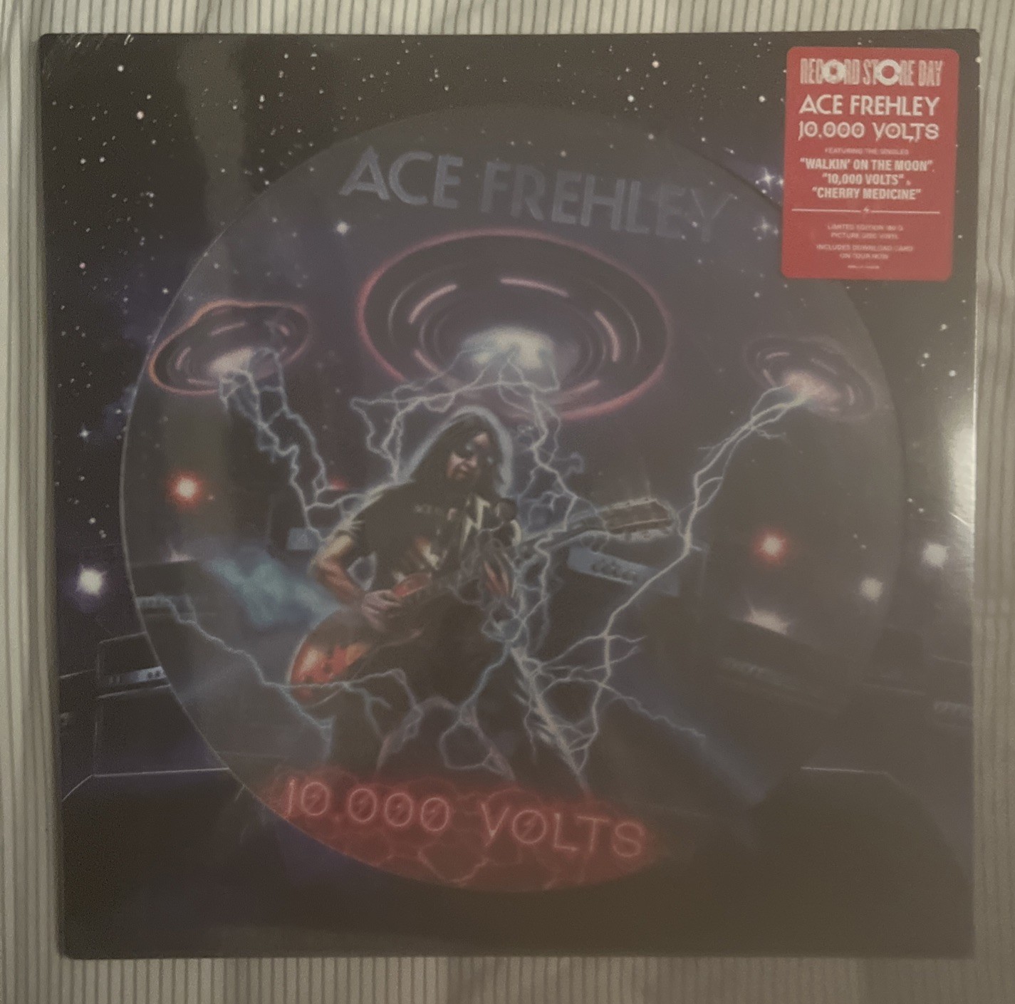 ACE FREHLEY 10,000 VOLTS 2024 RSD LIMITED EDITION PICTURE DISC VINYL NEW LP