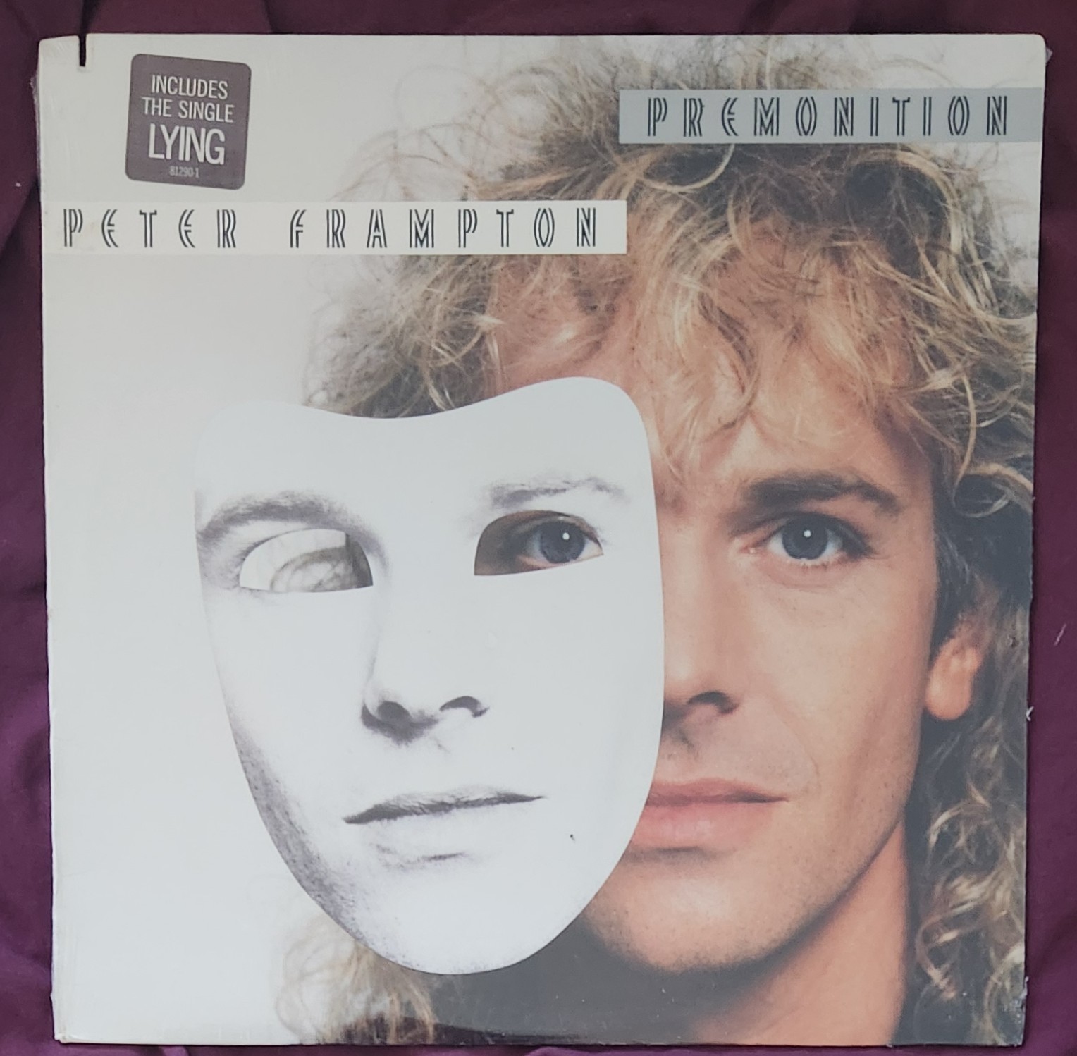 Peter Frampton – Premonition – Vinyl LP – 1986 – 81290-1 – Cut-Out – Sealed