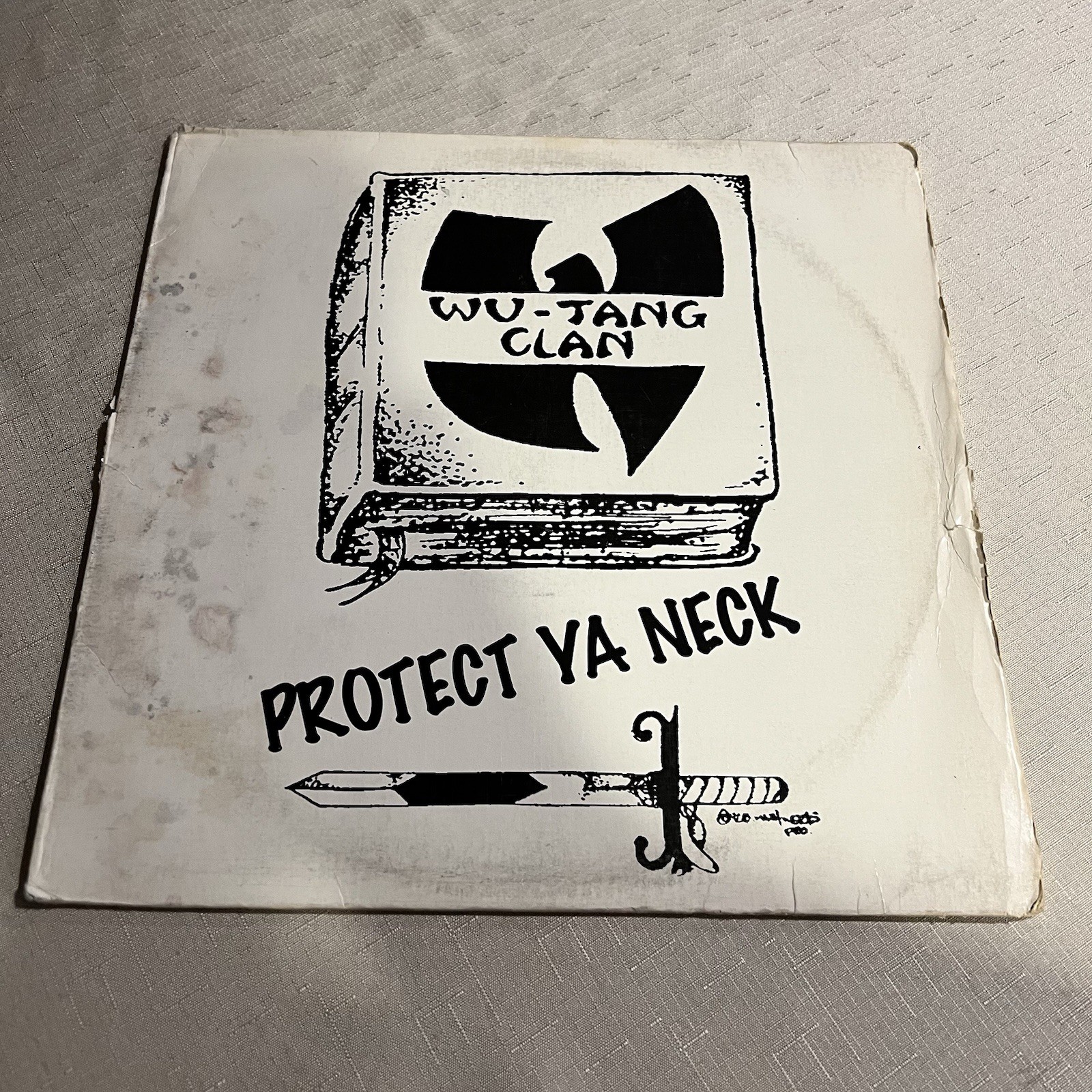 Wu-Tang Clan – Protect Ya Neck 12” Vinyl 1993 Loud Records 07863-62530-1 2 VG