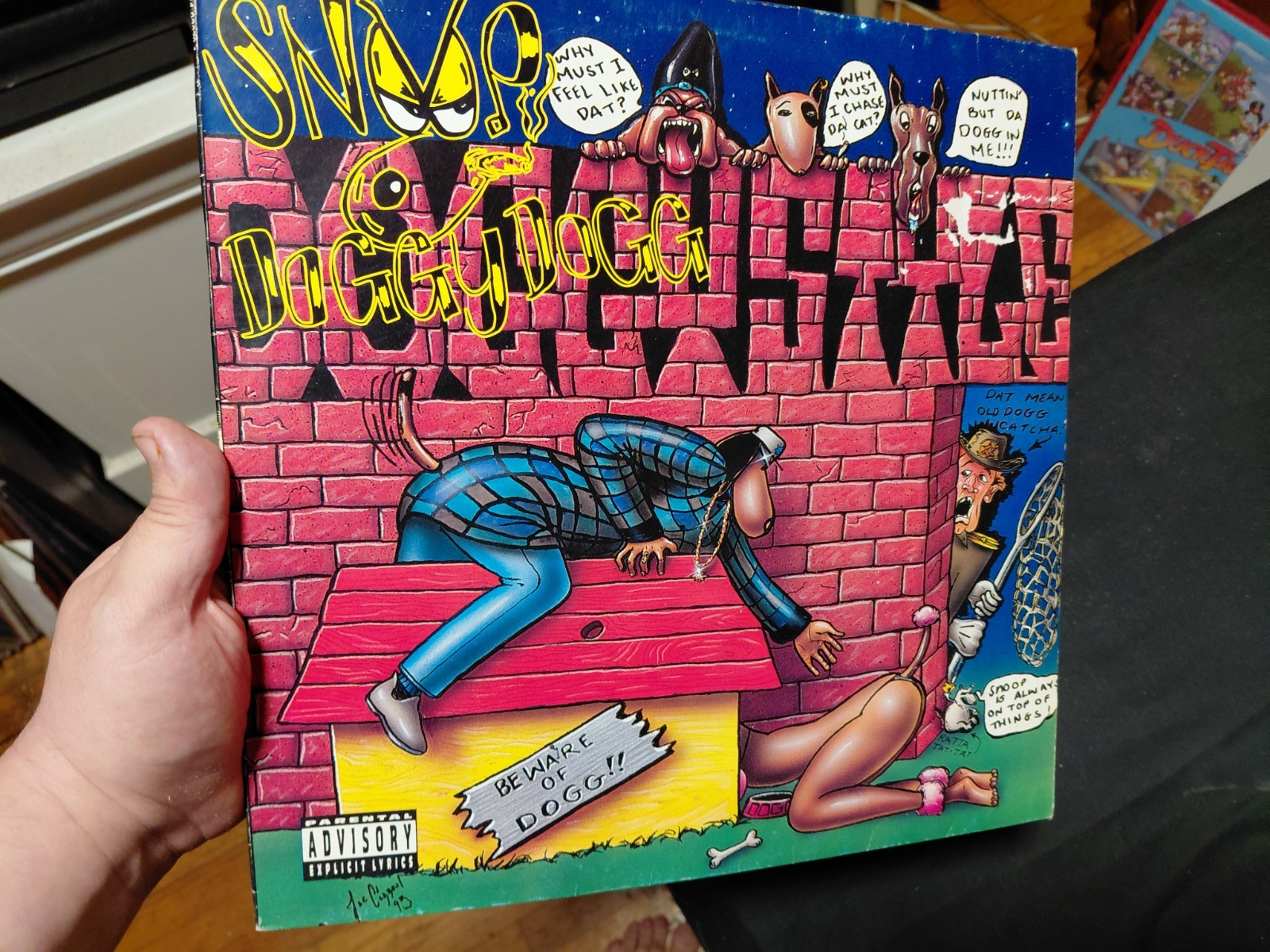 Snoop Dogg Doggystyle OG 1993 European Press vinyl