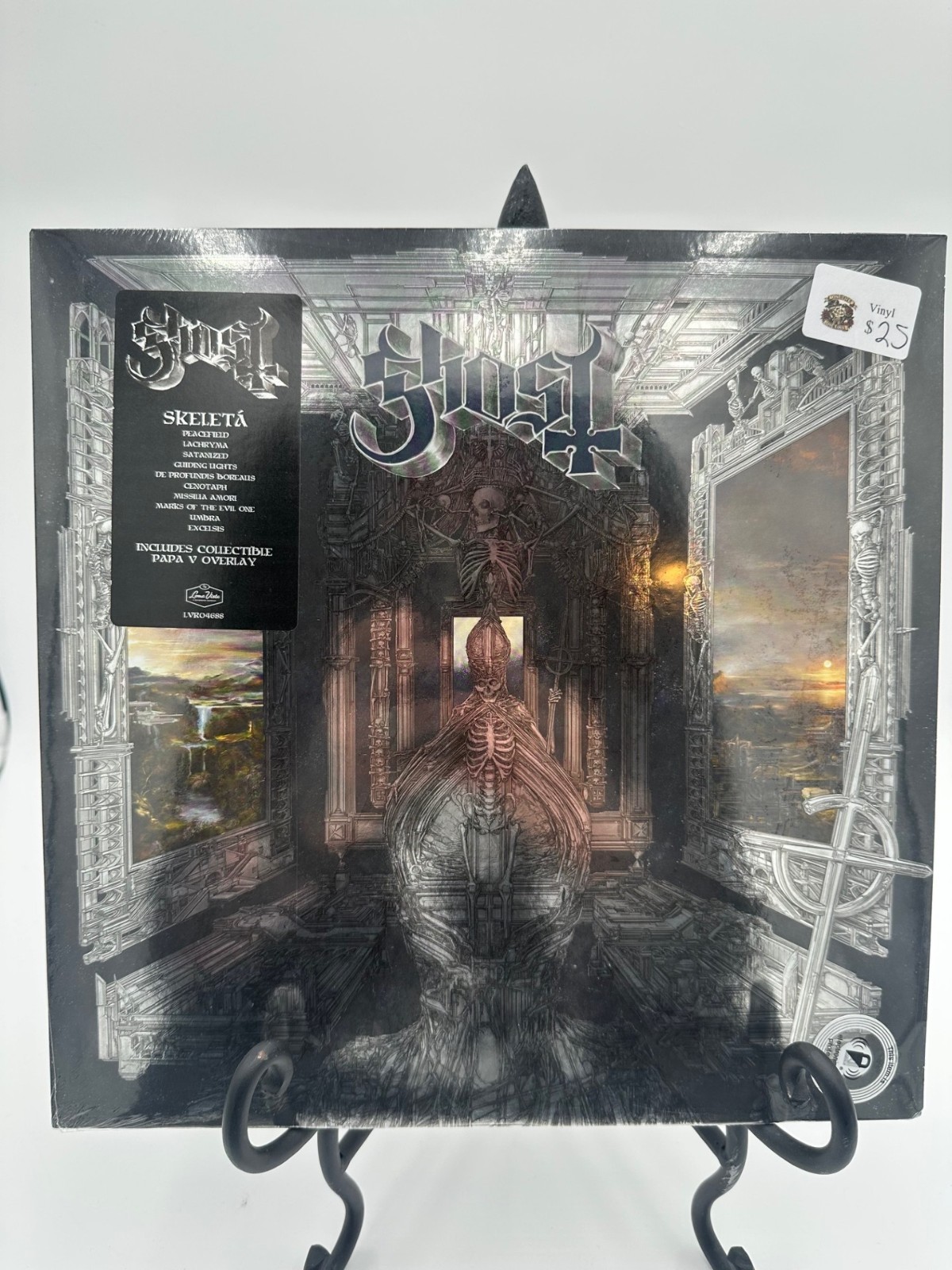 Ghost Skeletá Vinyl LP Sealed Loma Vista Papa V Overlay Metal Record