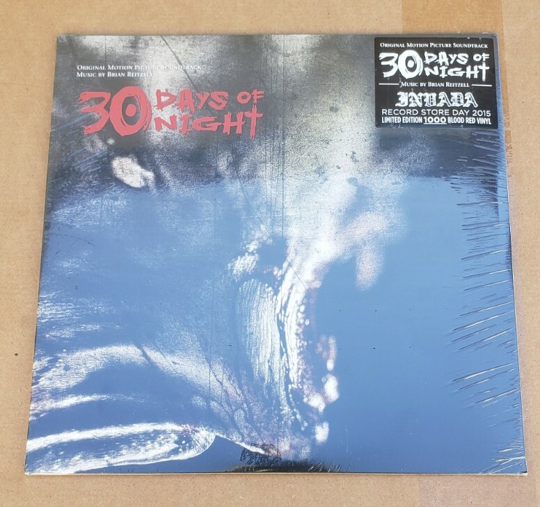 30 Days Of Night – OST / Brian Reitzell / Blood Red Vinyl / SEALED RSD LP OOP