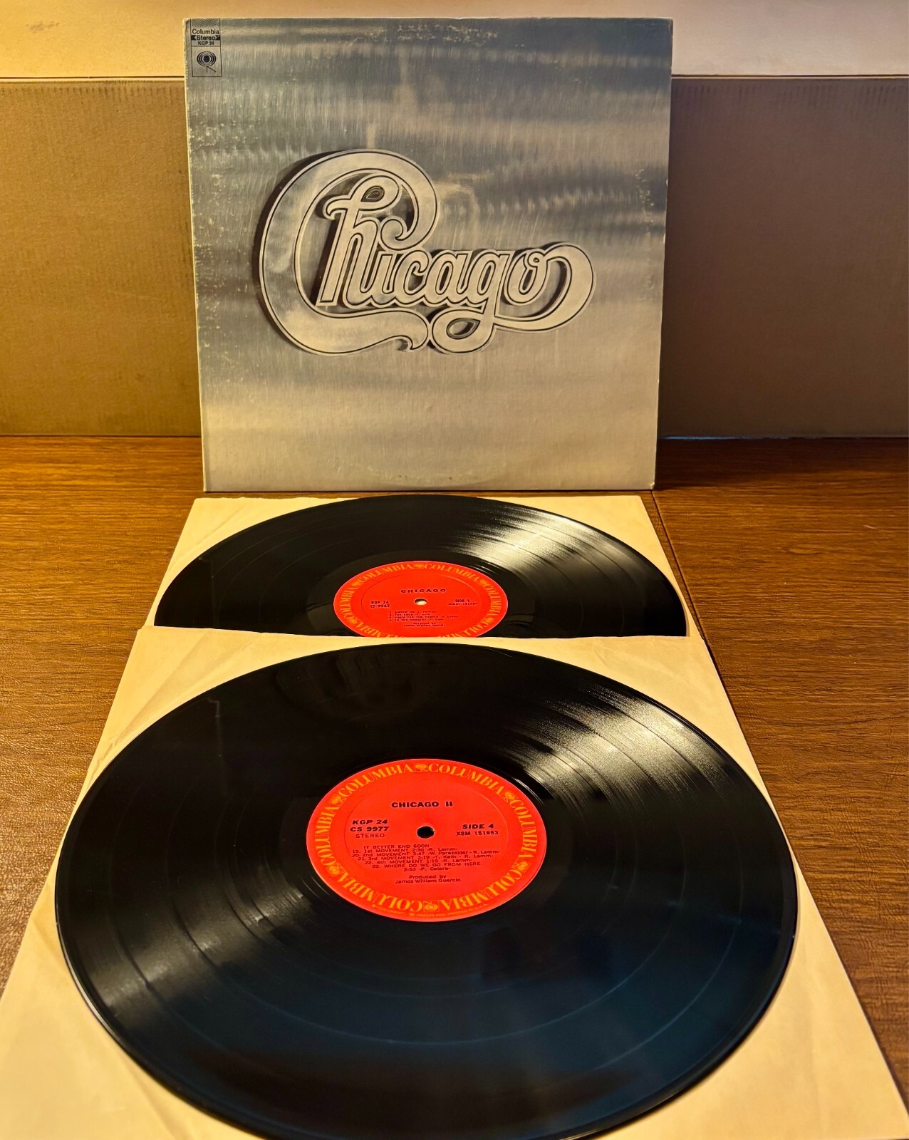 Chicago-Chicago II (Columbia/KGP 24/Vinyl/2 LP) gatefold sleeve – play tested