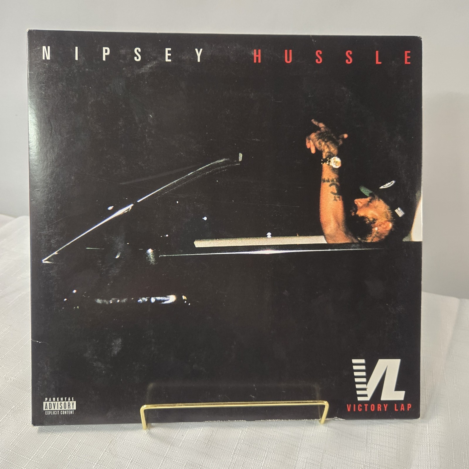 Nipsey Hussle Victory Lap GOLD Colored Vinyl 2xLP Limited Walmart Edition NM