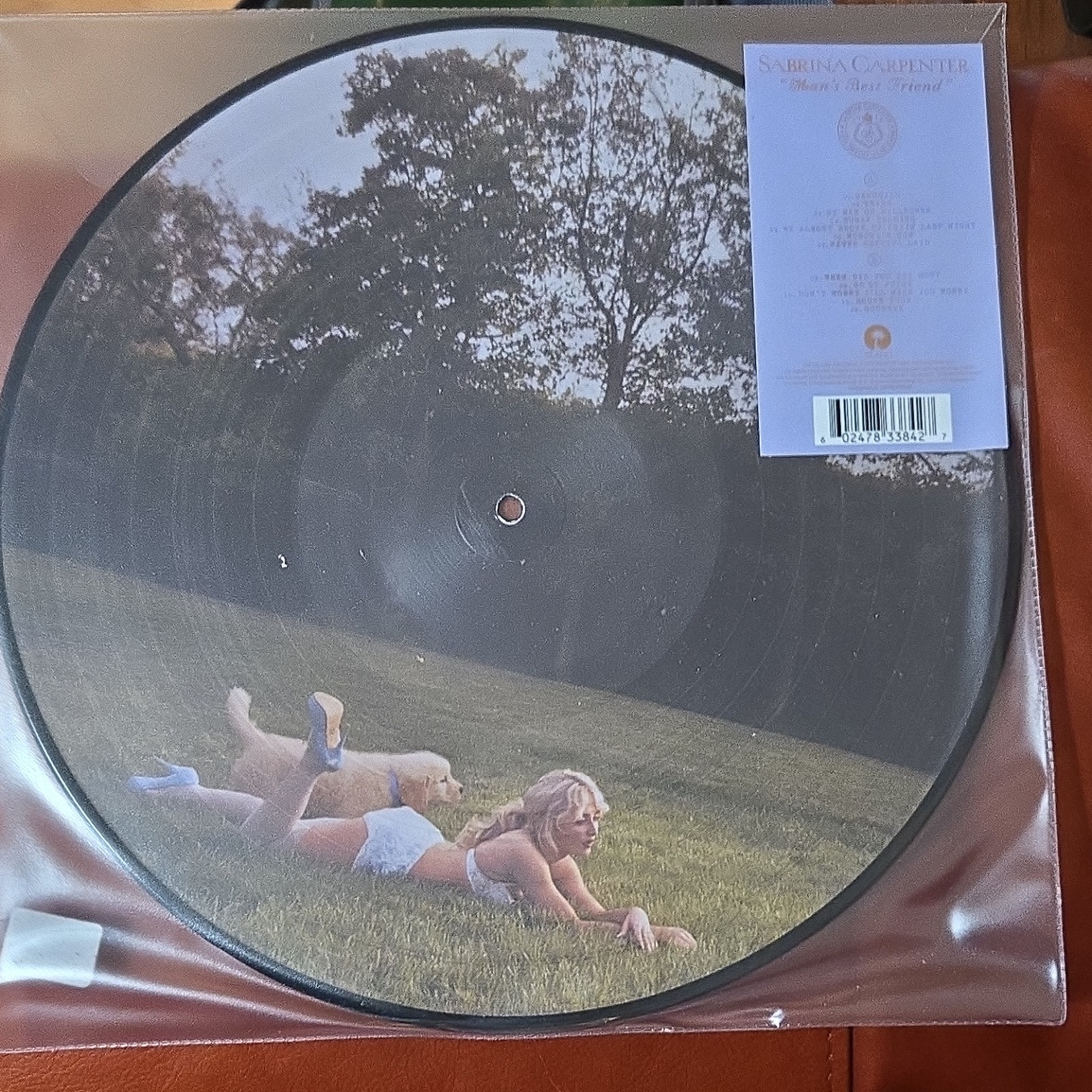 Sabrina Carpenter Man’s Best Friend LP Vinyl Picture Disc Multicolor Island Pop