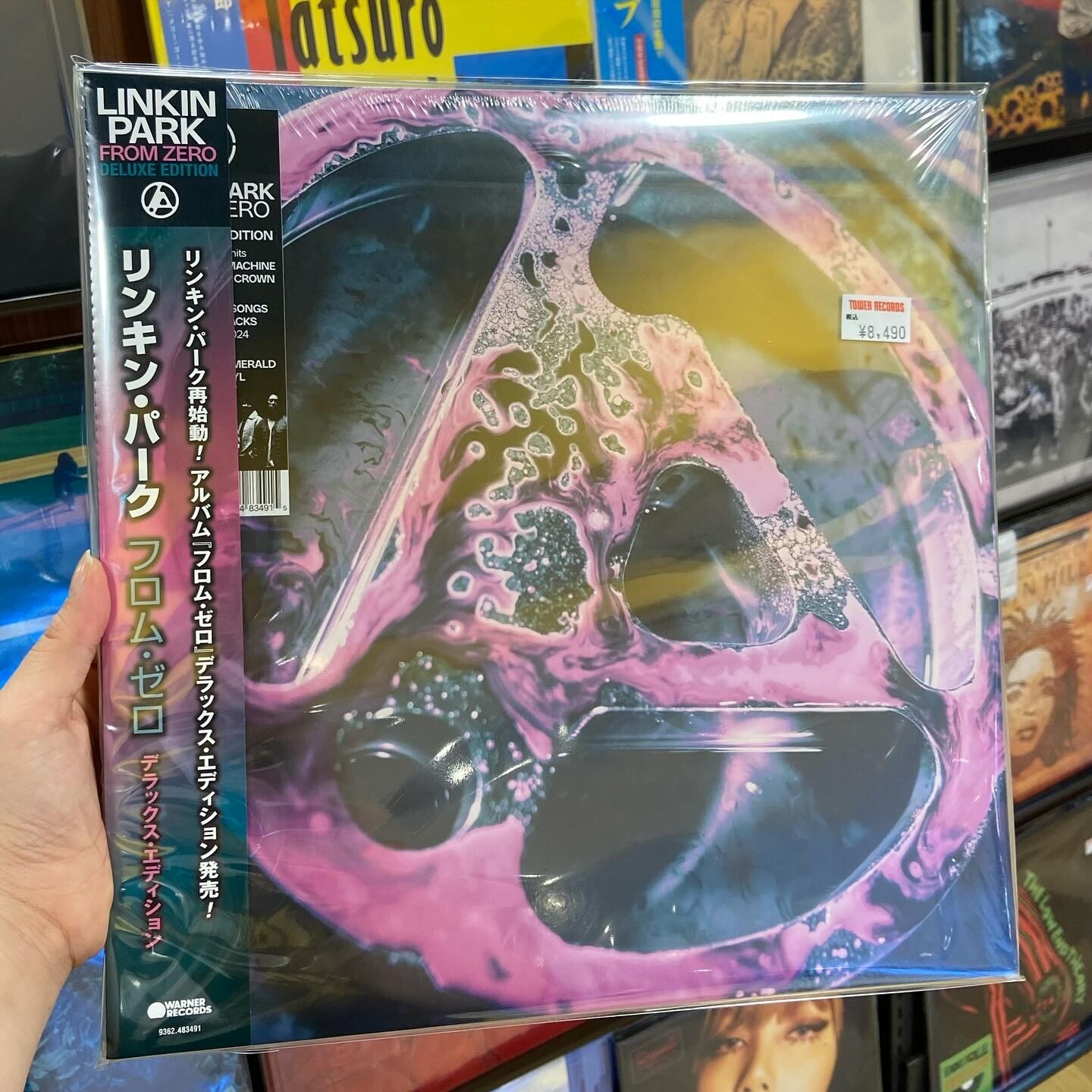Linkin Park From Zero Deluxe Green Vinyl Vinyl Japan Edition LP Japanese Obi