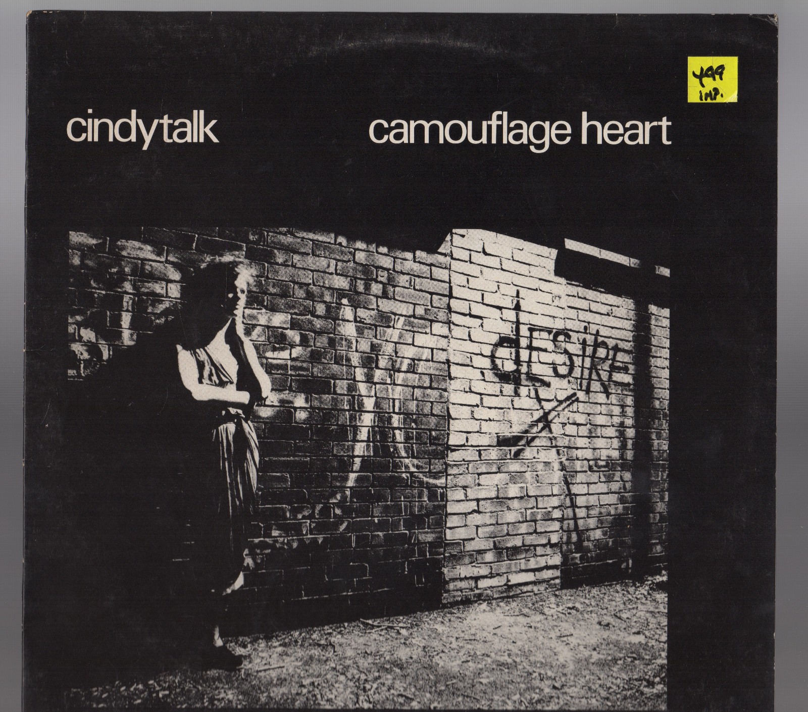 Orig ’84 CINDYTALK Camouflage Heart LP Midnight Music UK Darkwave Industrial EX