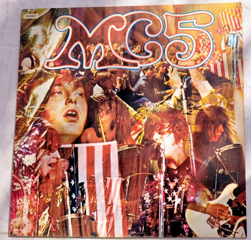 MC5 “KICK OUT THE JAMS” UK VINYL LP K42027 VG / EX