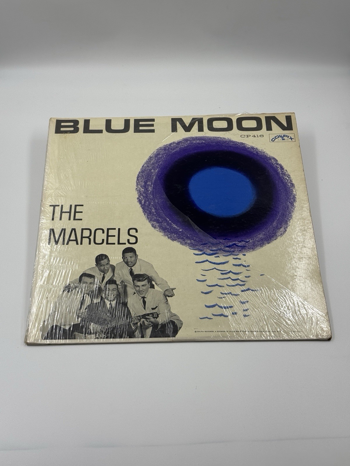 The Marcels, Blue Moon, Colpix Records CP 416, 1961 1st Printing W/ ShrinkWrap