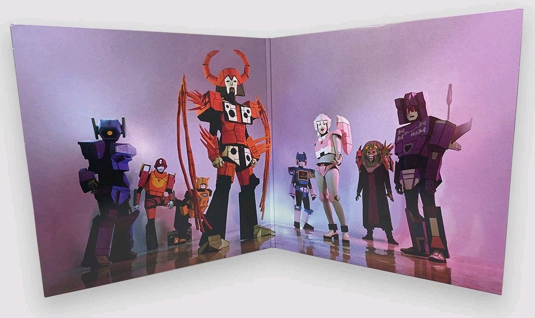 Ravage by CYBERTRONIC SPREE Transformers Rock / Metal Album VINYL LP LTD Color