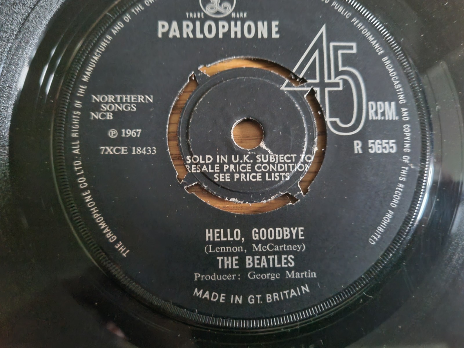 The Beatles – Hello, Goodbye / I Am The Walrus Decca Contract 1967 Parlophone 7″