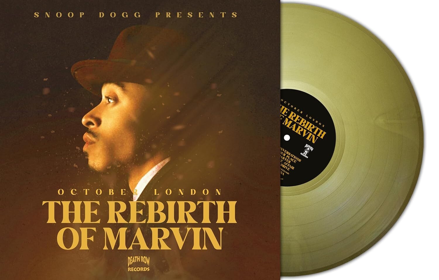 October London The Rebirth Of Marvin (Limited Edition) [Gold Vinyl] New LP