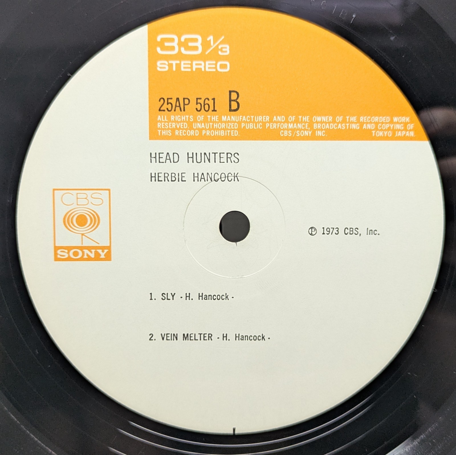 Herbie Hancock – Head Hunters / Japan 1977 LP Record Former Rental