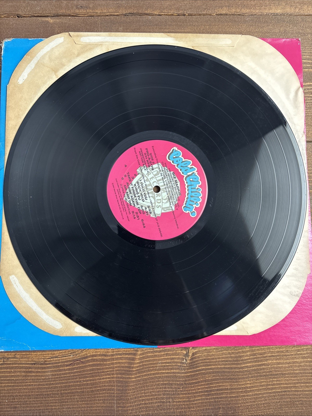 1991 – BIZ MARKIE – I NEED A HAIRCUT LP – COLD CHILLIN’ RECORDS PROMO ONLY