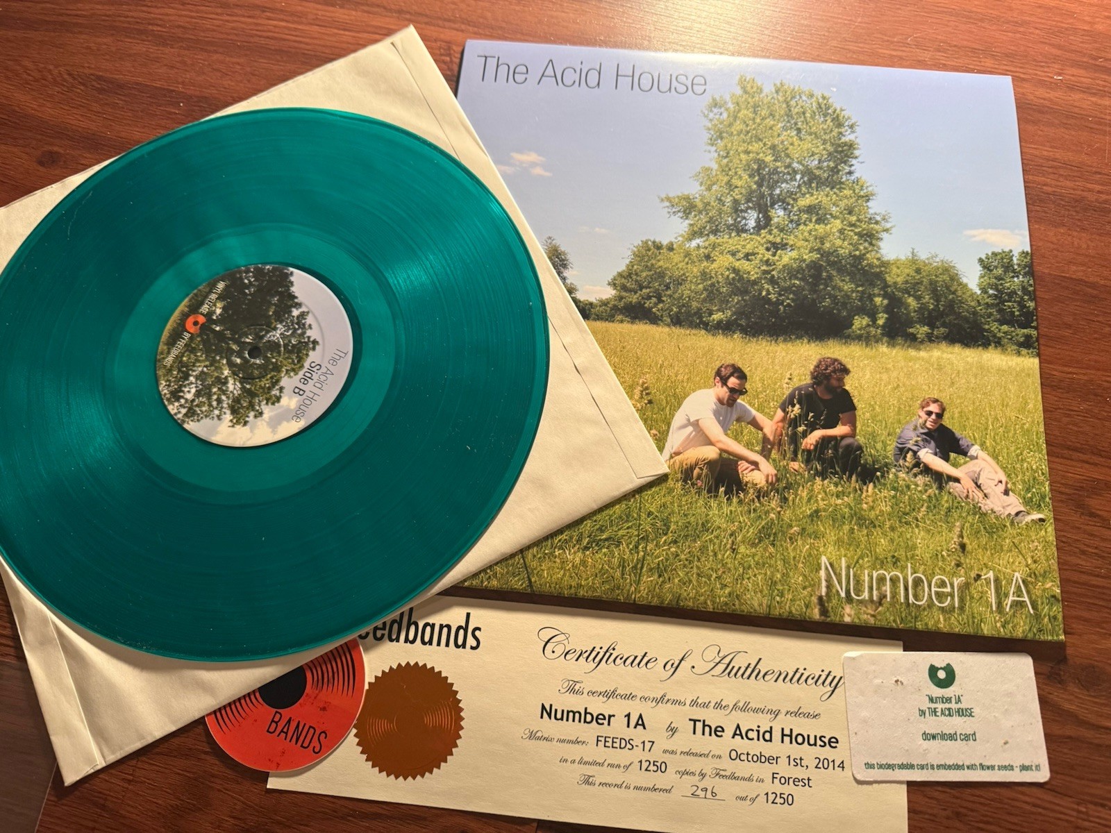 The Acid House Number 1A Feedbands-17 color vinyl