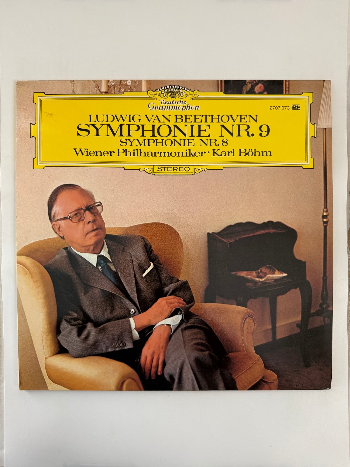 Beethoven – Symphonie Nr. 9 & 8 LP Record 1972 Deutsche Grammophon Classical 33