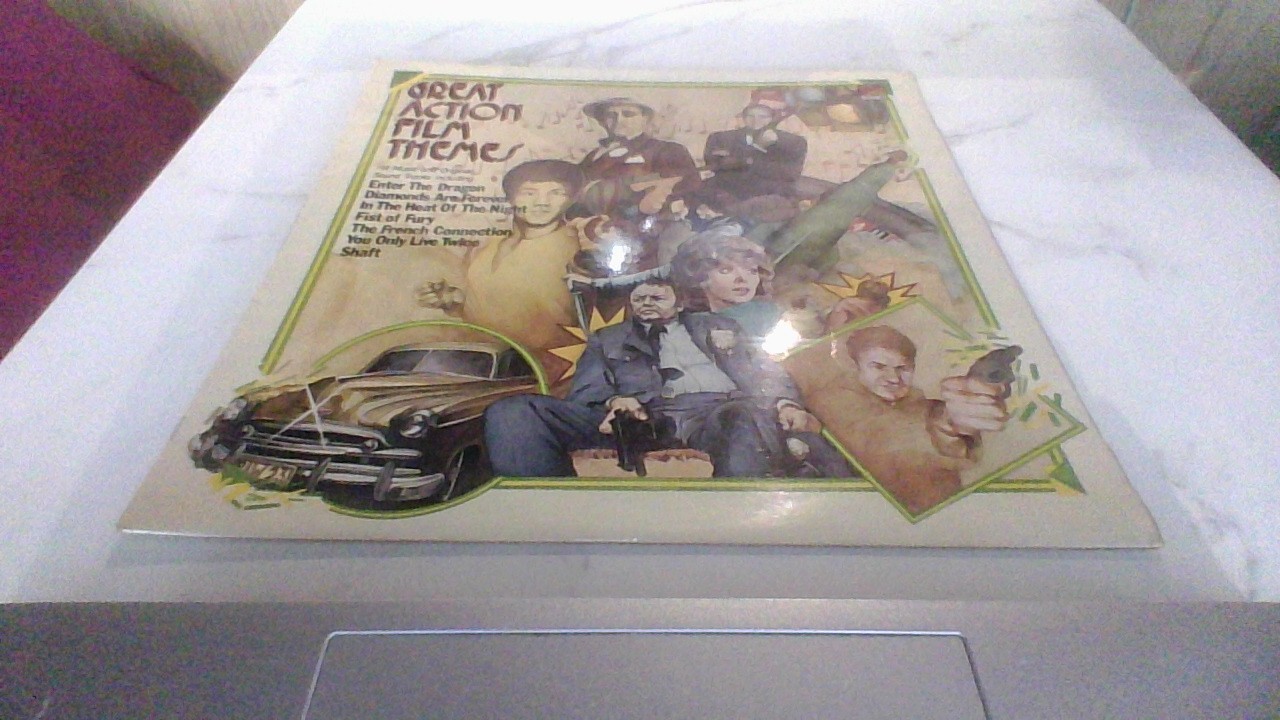 Great Action Film Themes OST UA 12″ LP Vinyl 1974 James Bond Bruce Lee Shaft