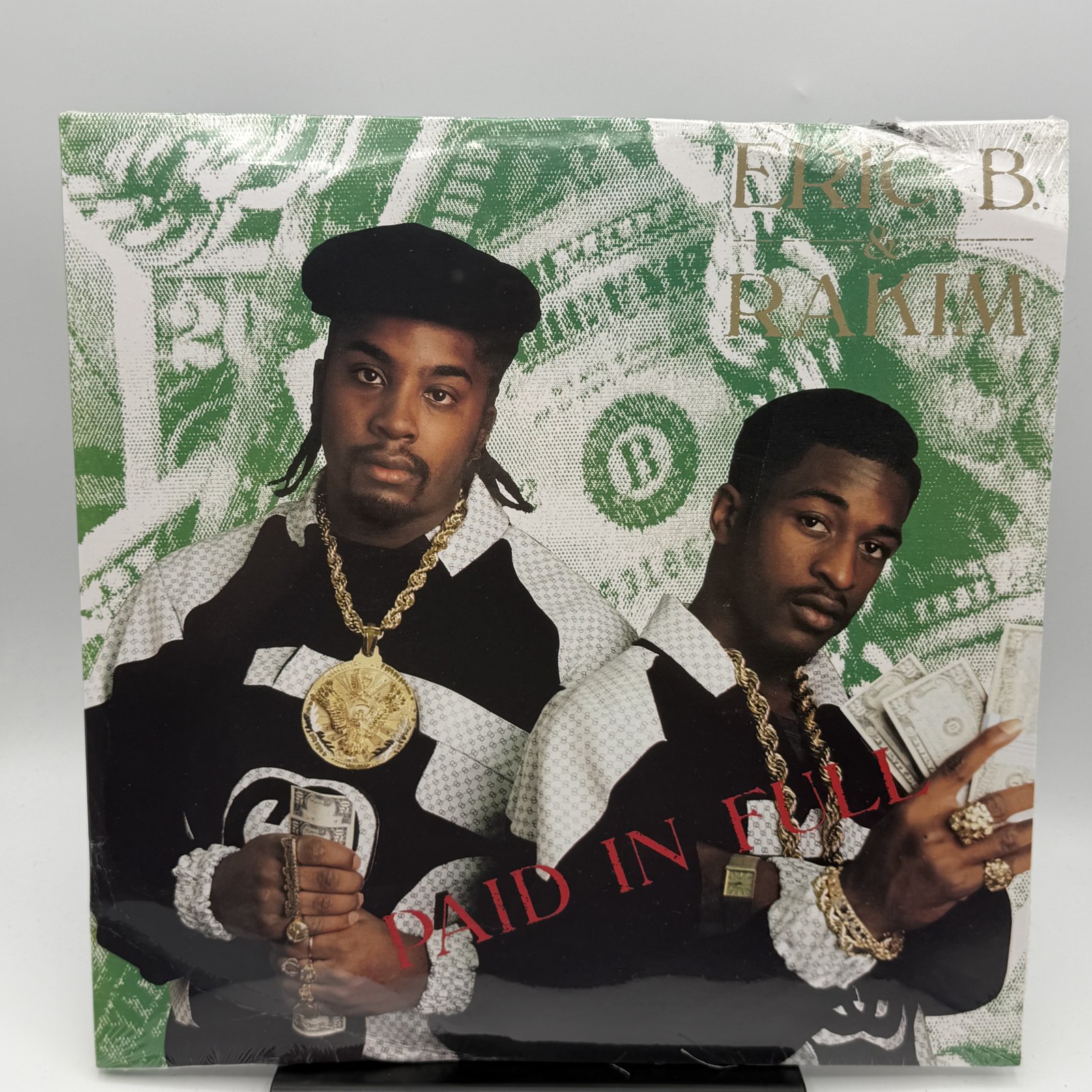 Eric B. & Rakim – Paid In Full LP Vinyl Record Album 1987 Hip Hop Classic MCA
