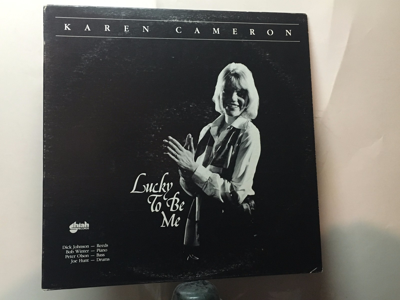 KAREN CAMERON – Lucky To Be Me ~ CHIAH 112 {nm orig} *1981* w/Joe Hunt – RARE