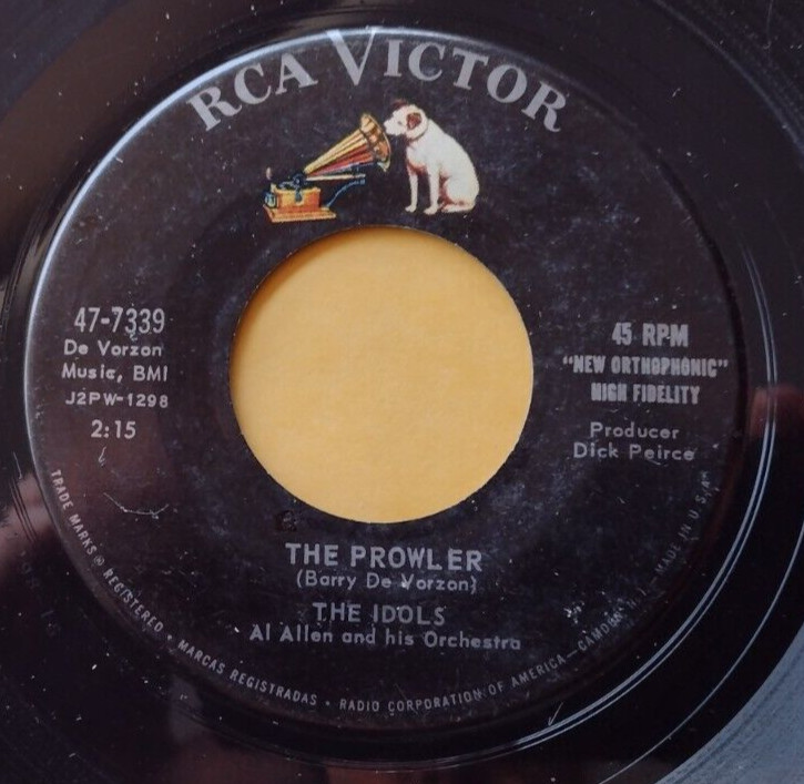 USA!!! THE IDOLS The Prowler / 30 Days 1958 RCA Victor DOO WOP 45