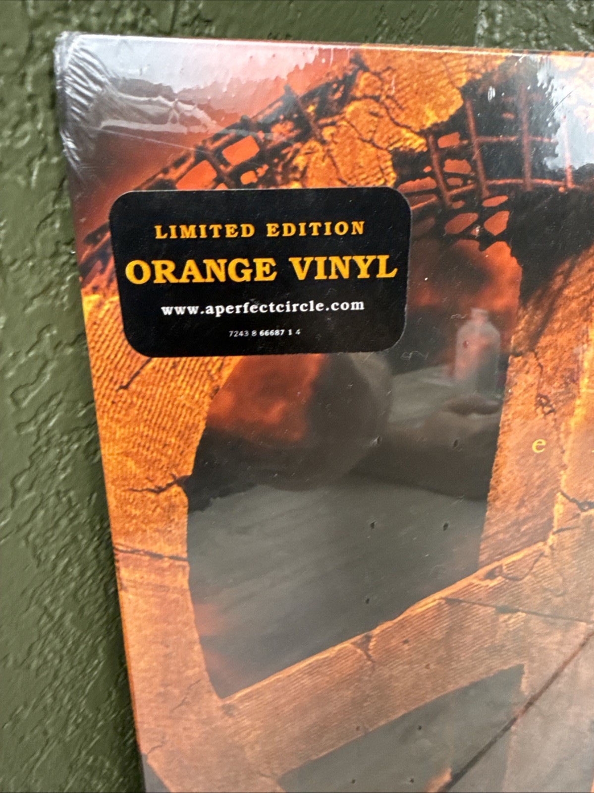A PERFECT CIRCLE EMOTIVE 2x LP ORANGE VINYL LIMITED Edition 2005 New Sealed