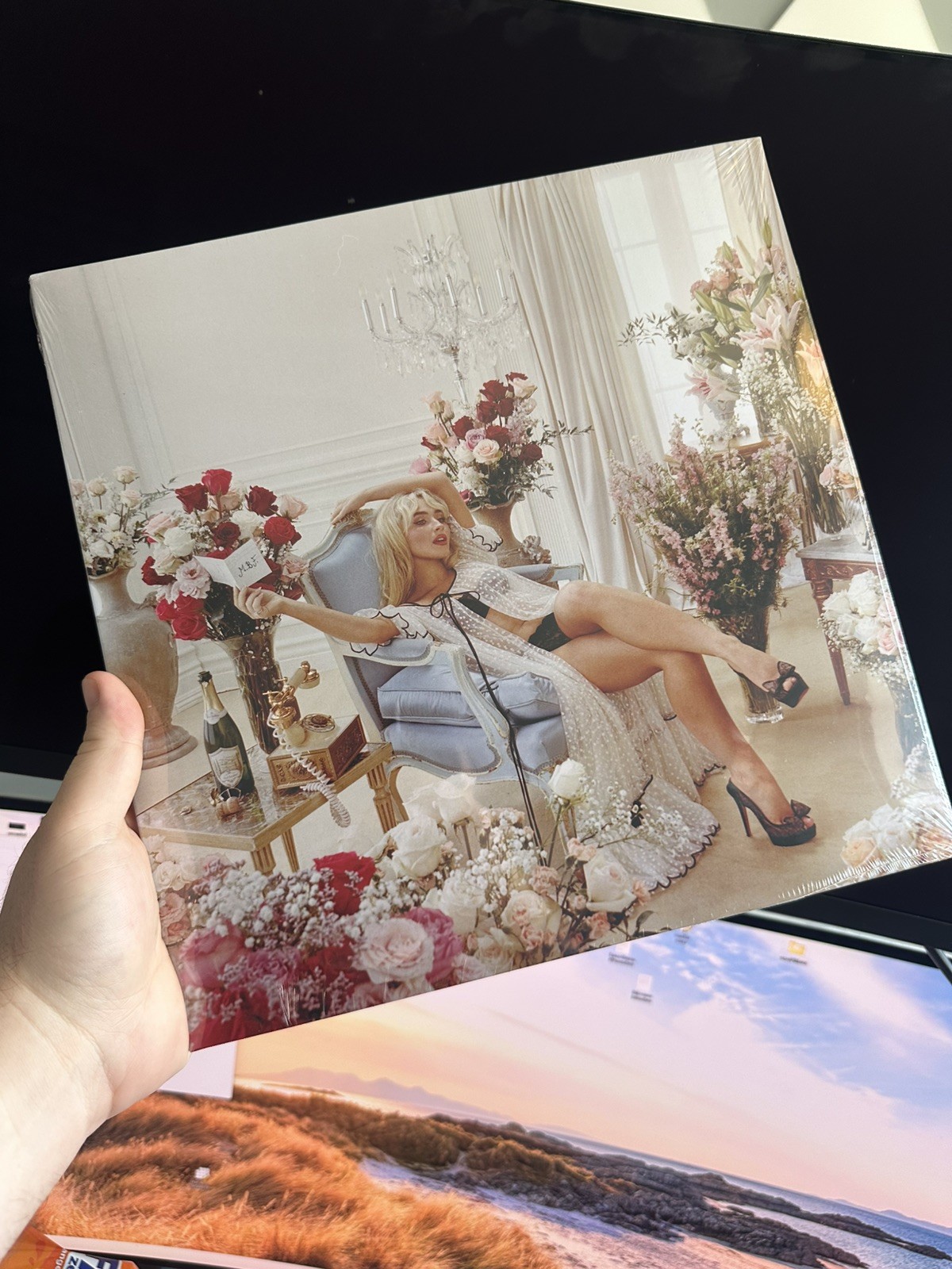 🍾 SABRINA CARPENTER Pink Champagne Liquid Man’s Best Friend Vinyl LP 🍾