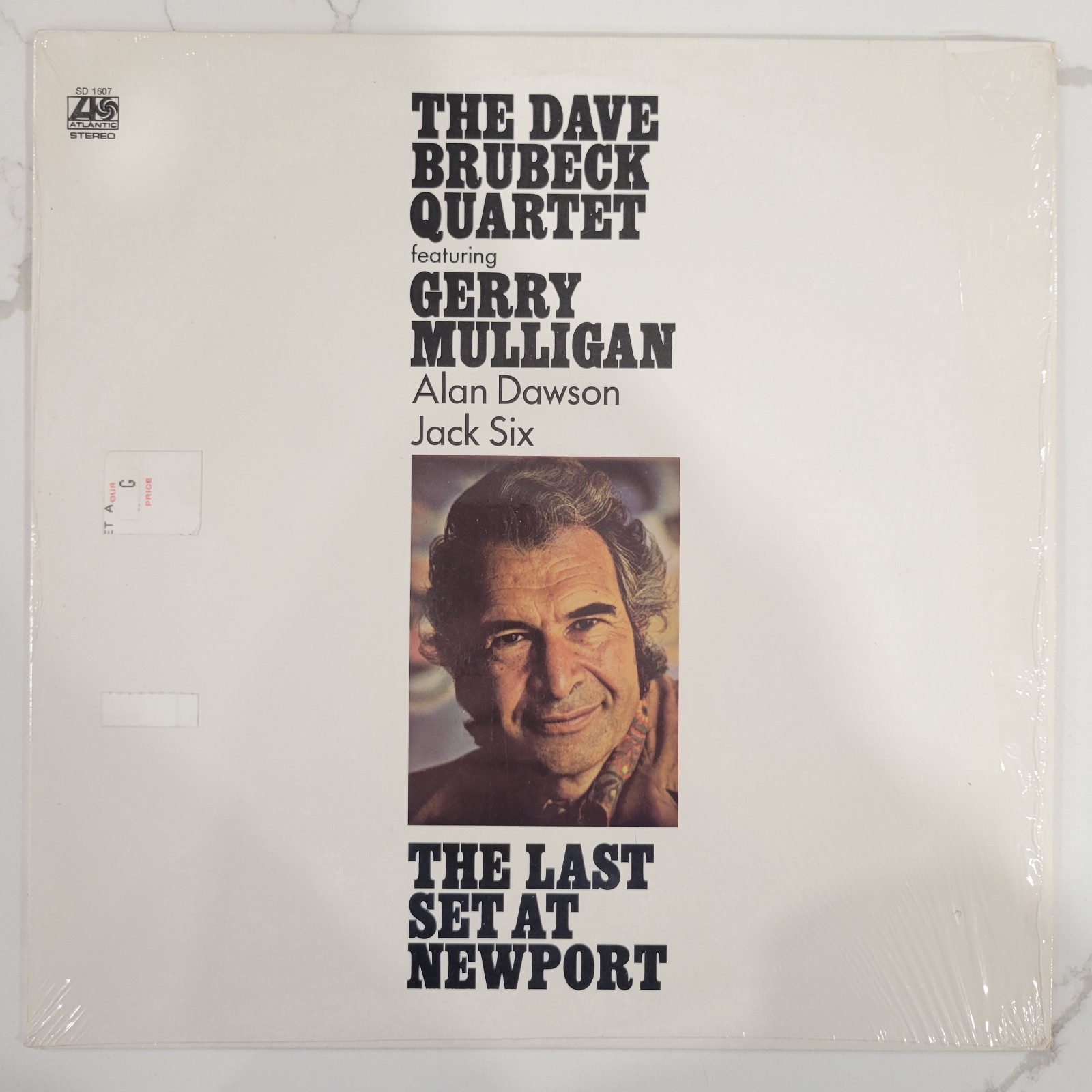 The Dave Brubeck Quartet – The Last Set At Newport Vinyl LP – Atlantic SD 1607